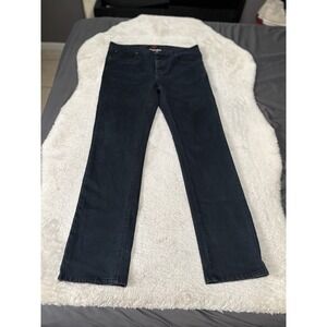 Altamont Men's Dark Blue Denim Jeans Size 36x32‎ Straight Pants Stretch